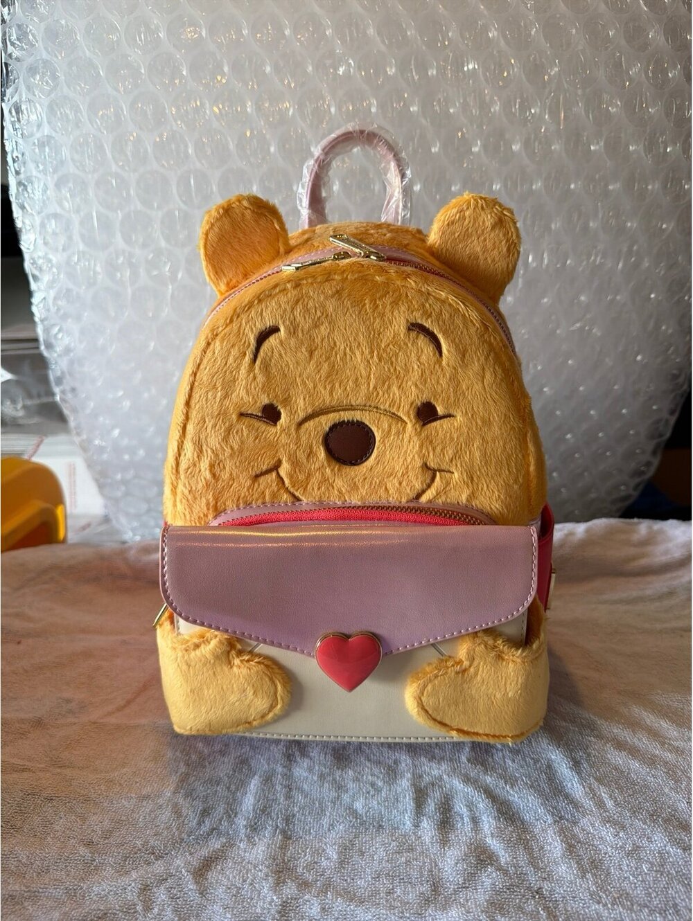 Loungefly Winnie The Pooh & Piglet Love Letter Cosplay Backpack NWT